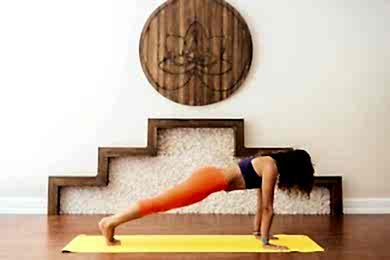 Yoga Duruşları - Çaturanga