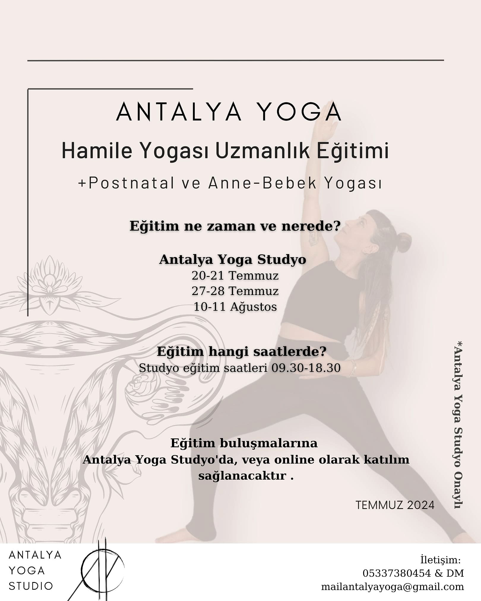 Antalya Yogası Hamile Yogası Uzmanlık Eğitimi