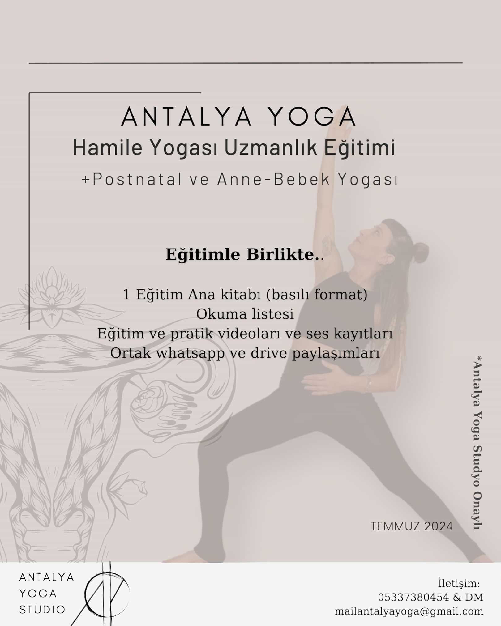 Antalya Yogası Hamile Yogası Uzmanlık Eğitimi
